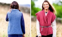 Knitting Pattern - Wendy 5962 - Mode Chunky - Waistcoats